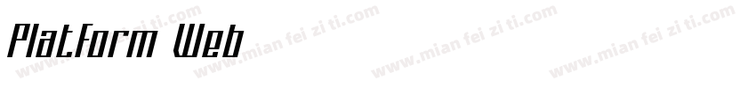 Platform Web字体转换